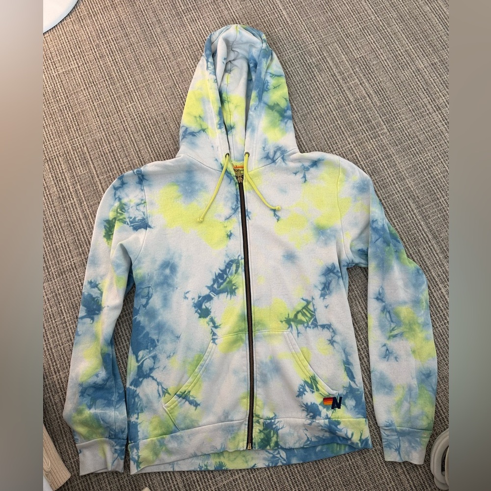 Aviator Nation Tye Die zip up